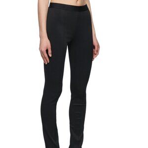 Helmut Lang Black Leggings, Small